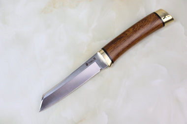 Hattori 傘 SAN-GECKO Limited Edition GECKO-05U Classic Tanto (Desert Ironwood Handle)