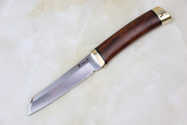 Hattori 傘 SAN-GECKO Limited Edition GECKO-05V Classic Tanto (Desert Ironwood Handle)