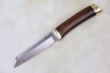 Hattori 傘 SAN-GECKO Limited Edition GECKO-05X Classic Tanto (Desert Ironwood Handle)