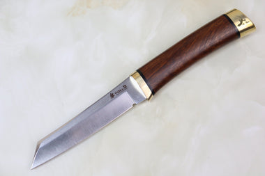 Hattori 傘 SAN-GECKO Limited Edition GECKO-05Y Classic Tanto (Desert Ironwood Handle)