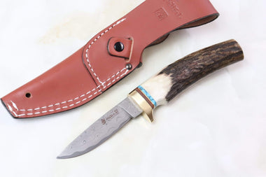 Hattori 傘 SAN Limited Edition SAN-23 Hattori Damascus "King Stag Hunter"