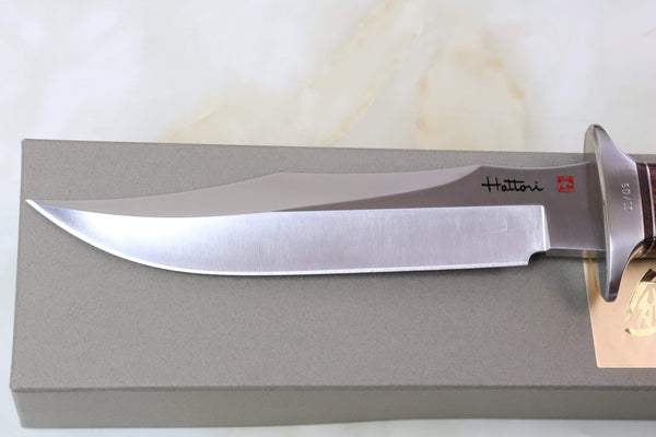 Hattori 傘 SAN Limited Edition SAN-27 S.O.G. Bowie Knife, “Hattori Black Edition”