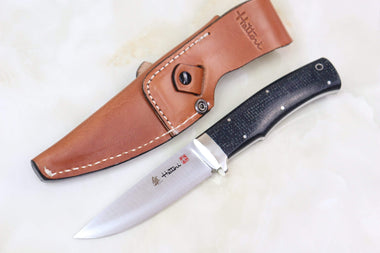 Hattori 傘 SAN Limited Edition SAN-42 Urbane Hunters (Jute Micarta Handle)