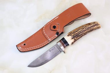Hattori 傘 SAN Limited Edition SAN-47 Cowry-X Damascus "King Stag Hunter"