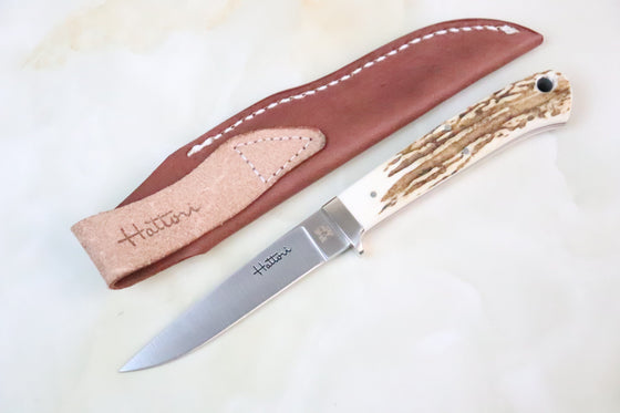 Hattori 傘 SAN Limited Edition SAN-53 Custom Small Utility Hunter (Stag Handle)