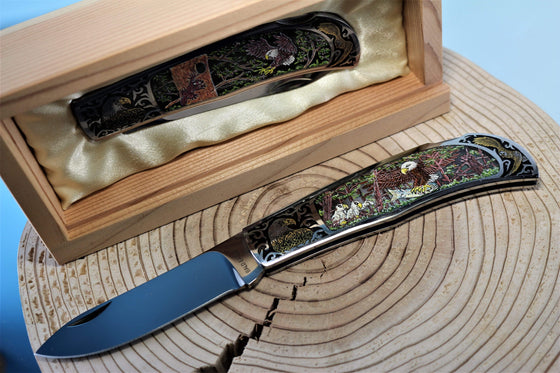 Katsuhiko Miura KM-1 Art Knife "Bald Eagle"