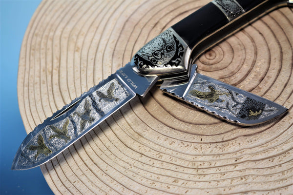 Katsuhiko Miura KM-4 Art Knife "Safari"