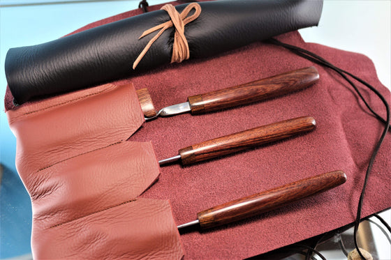 Kei Goto GH-450  3-pc. Damascus Cutlery Set