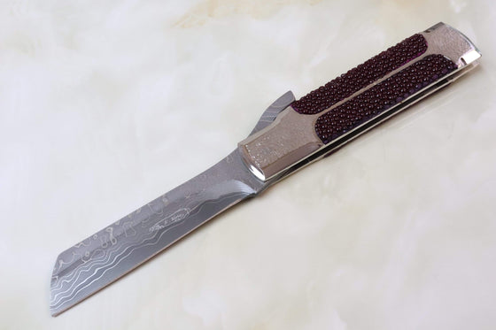 Koji Hara KH-290 Kumokiri Higonokami | Brown Stingray - JapaneseKnifeDirect.Com