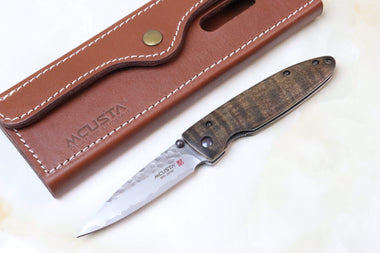 Mcusta Custom Limited Edition Series LMC-3250BL "URUSHI ART Custom Series Black Urushi" - JapaneseKnifeDirect.Com