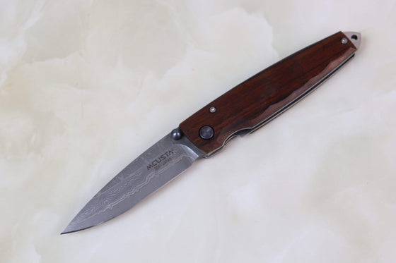 Mcusta Shinra Natural Series MC-77DI TSUCHI VG-10 Damascus (Desert Ironwood Handle)