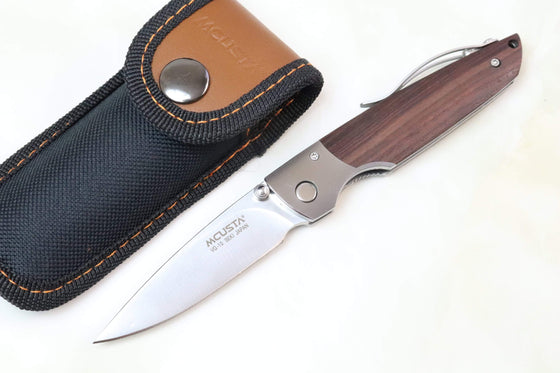 Mcusta SHINRA 森羅 Premium Series MC-143 TEANA (Indian Rosewood Handle) - JapaneseKnifeDirect.Com