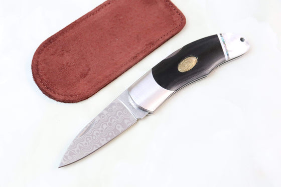 MOKI MK-207 "Clio" Core-Less Damascus Blade - JapaneseKnifeDirect.Com