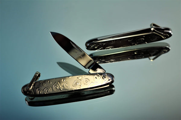 Seizo Imai SI-14 "PEN KNIFE", Slip-joint Folder, VG-10 Blade, Stainless Damascus Handle"