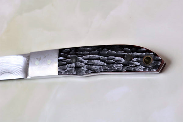 Seizo Imai SI-22 "LOVELESS Stiff Horn",  VG-10 Damascus Blade,  Genuine Stag, Jigged Bone, Ivory Micarta or Amber Resin Handle"
