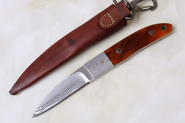 Seizo Imai SI-730 "LOVELESS CITY KNIFE, Imitation Tortoiseshell handle "
