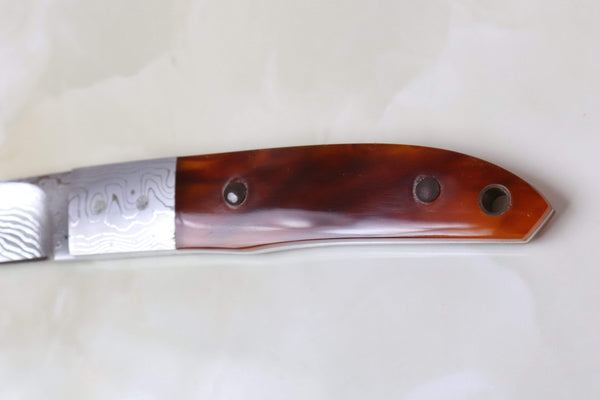 Seizo Imai SI-730 "LOVELESS CITY KNIFE, Imitation Tortoiseshell handle "