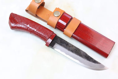 Custom Knife Maker Saito Hiroshi Custom Core-Less Damascus Gyuto Knife