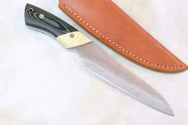 Takeshi Saji TS-240A  AVATOR | VG-10 Damascus - JapaneseKnifeDirect.Com