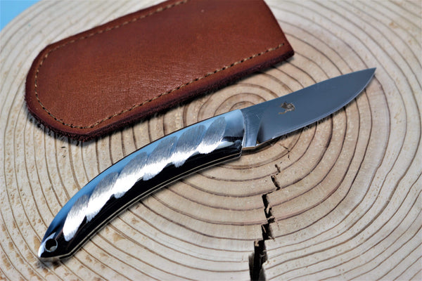 Toshiyuki Takahashi Custom Pocket Knife TT-9 "Fancy Slip-Joint Folder"
